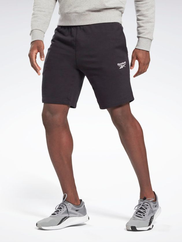 Акція на Шорти бавовняні короткі чоловічі Reebok Ri Ft Short GL3148 XL Чорні від Rozetka