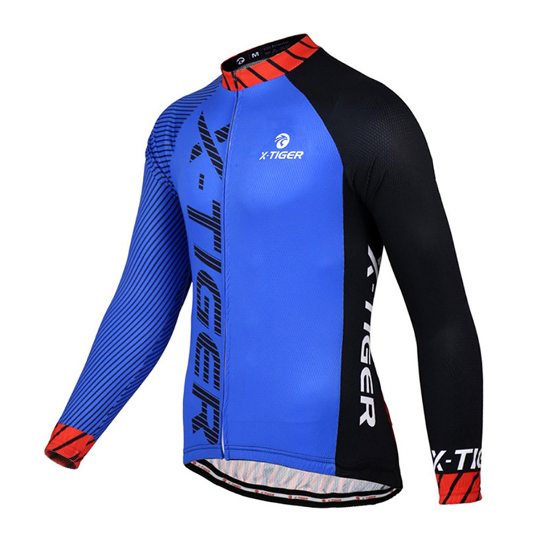 

Джерси вело с длинным рукавом кофта X-Тiger XM-CY-011 Blue S (F_5125-17440)