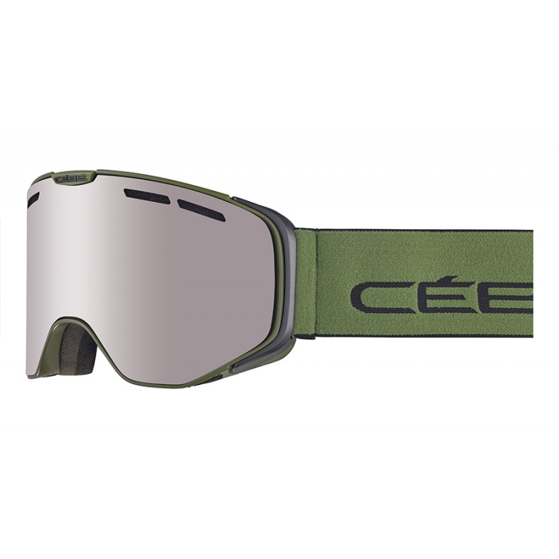 

Горнолыжная маска Versus Cebe Versus-Black Olive Orange Зеленый (848391051139)