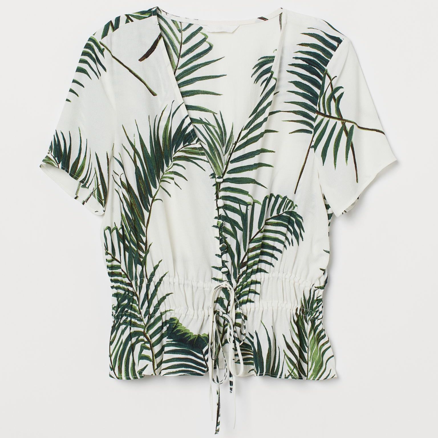 

Блузка H&M 0731425001  (175/100А) Белая, Блузка H&M 0731425001 44 (175/100А) Белая