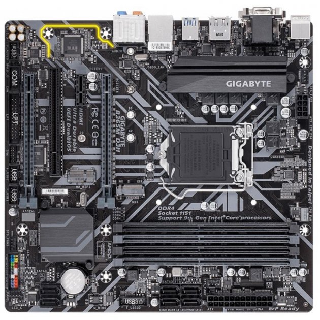 

Материнская плата GIGABYTE B365M D3H-RD (B365M D3H-RD)