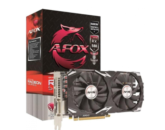 

Видеокарта AFOX Radeon RX 580 8GB 2048SP Edition (AFRX580-8192D5H3-V2)