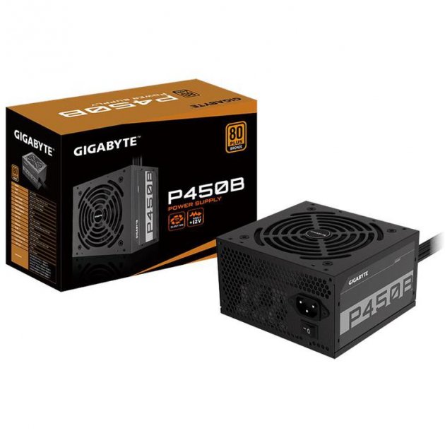 

Блок питания Gigabyte P450B, Black (GP-P450B)