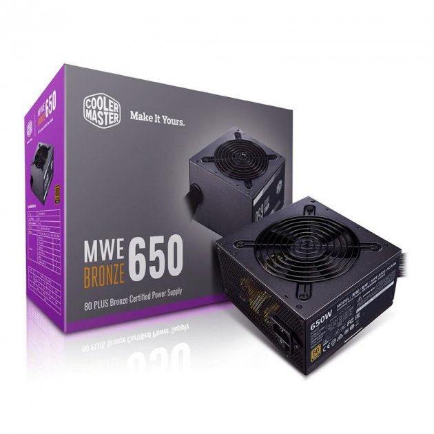 

Блок питания CoolerMaster MWE 650 Bronze V2 650W (MPE-6501-ACAAB-EU)