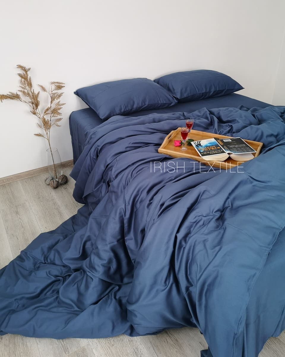 

Комплект постельного белья Botsi Home Сатин Blue 200x220