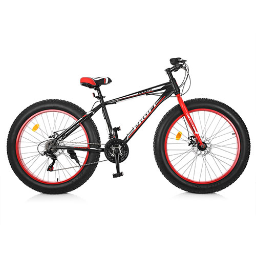 

Велосипед Profi Power 26" 17" Черно-красный (EB26POWER 1.0 S26.1)