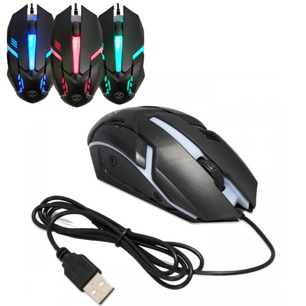 

Игровая мышь USB c подсветкой Zornwee GM02 Черная