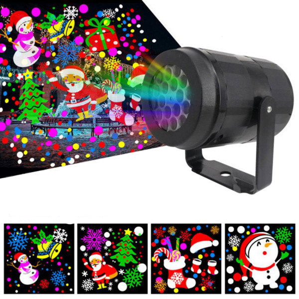 Лазерный проектор на 16 слайдов Новогодний Projection Lamp – фото ...