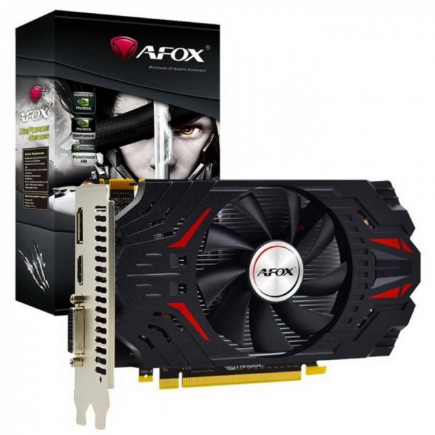 

Видеокарта AFOX GeForce GTX 750 2Gb (AF750-2048D5H6-V3)
