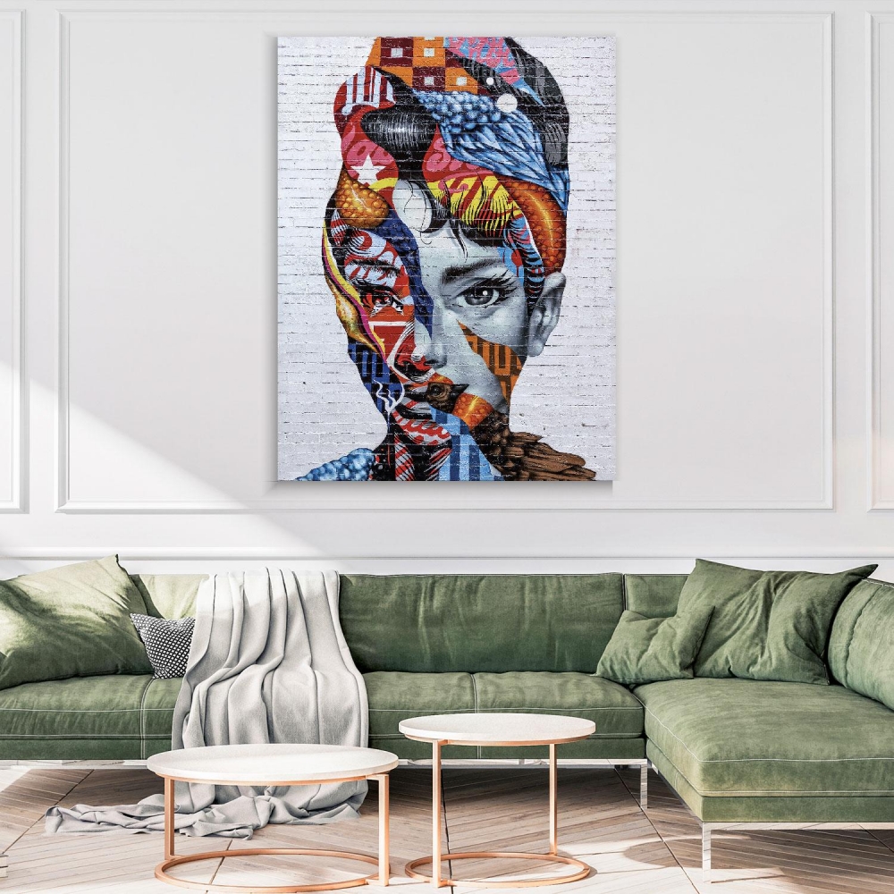 

Картина на холсте Личности Audrey Hepburn 50х65 см.