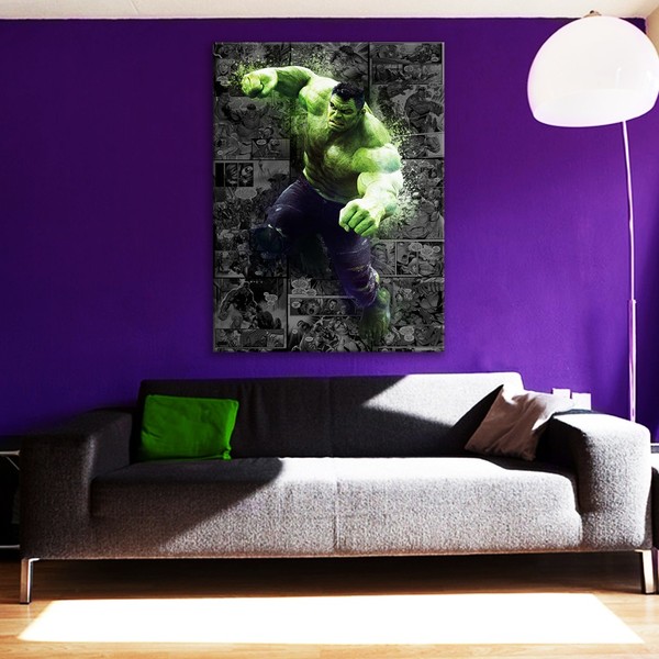 

Картина на холсте Фильмы/сериалы Hulk 75х100 см.