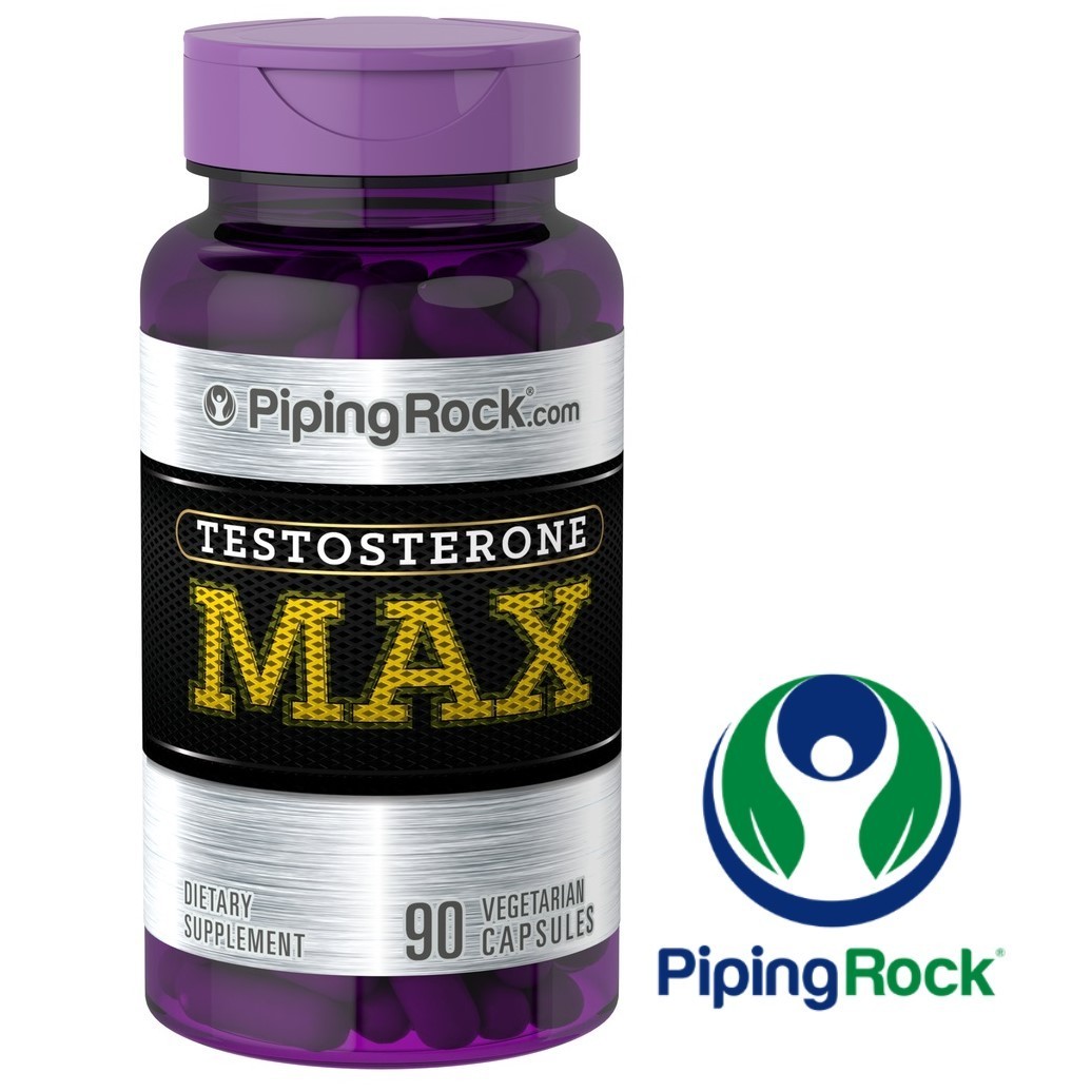 

Добавка для мужчин Piping Rock Testosterone MAX 90 капсул 1551