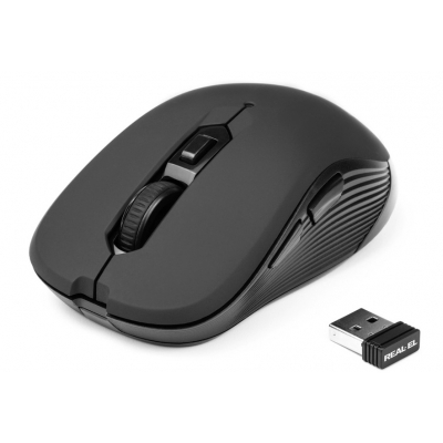 

Мышка REAL-EL RM-330 Wireless Black