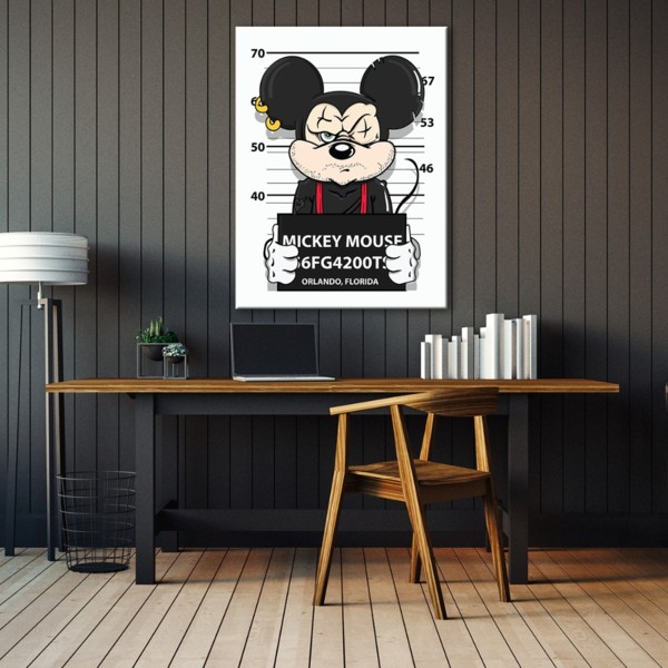 

Картина на холсте Фильмы/сериалы Mickey Prisoner 75х100 см.
