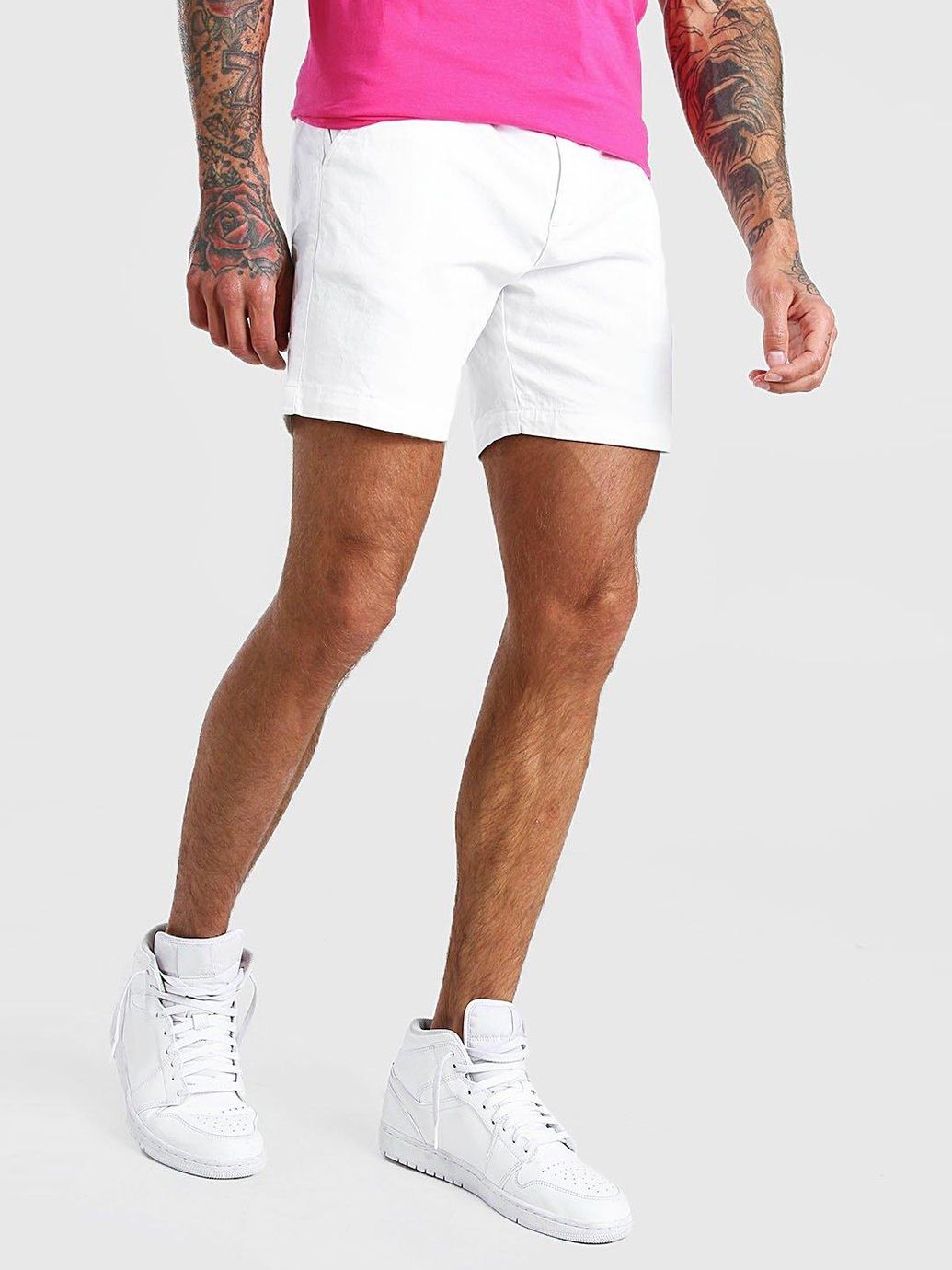 

Шорты Boohoo mzz21765b47 W28 Белые