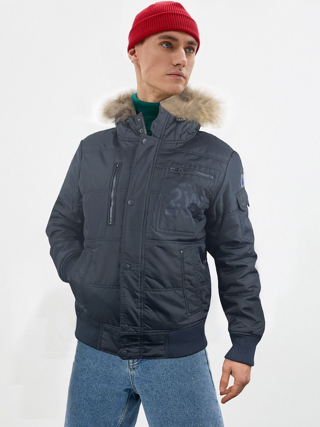 

Куртка Warren Webber WW9713PMb48  Синяя, Куртка Warren Webber WW9713PMb48 XL Синяя