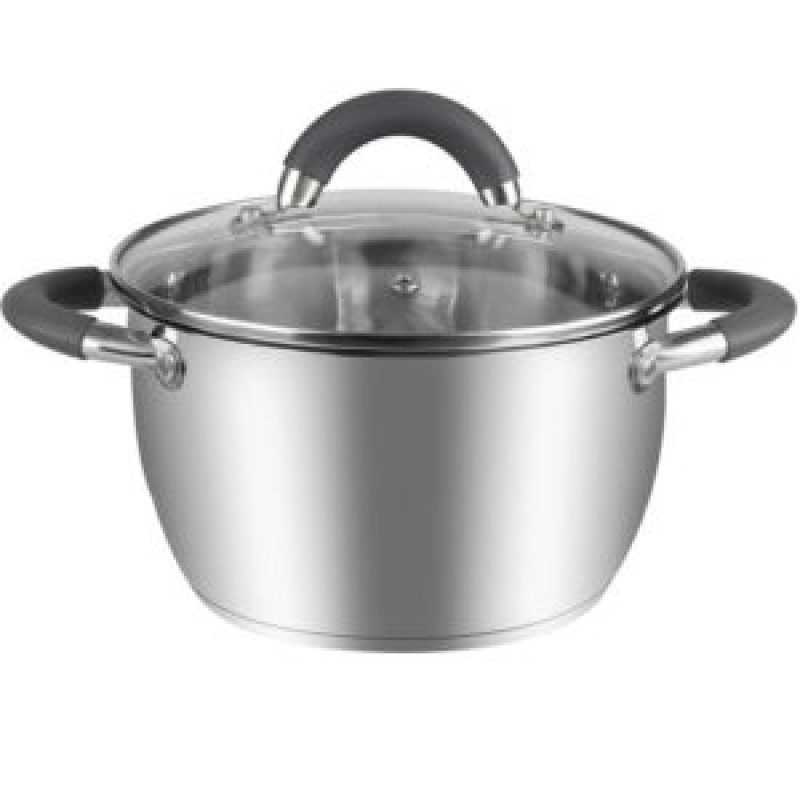 

Кастрюля со стеклянной крышкой Stenson Сooker MH-4063-4-7 4.7 л 22 см