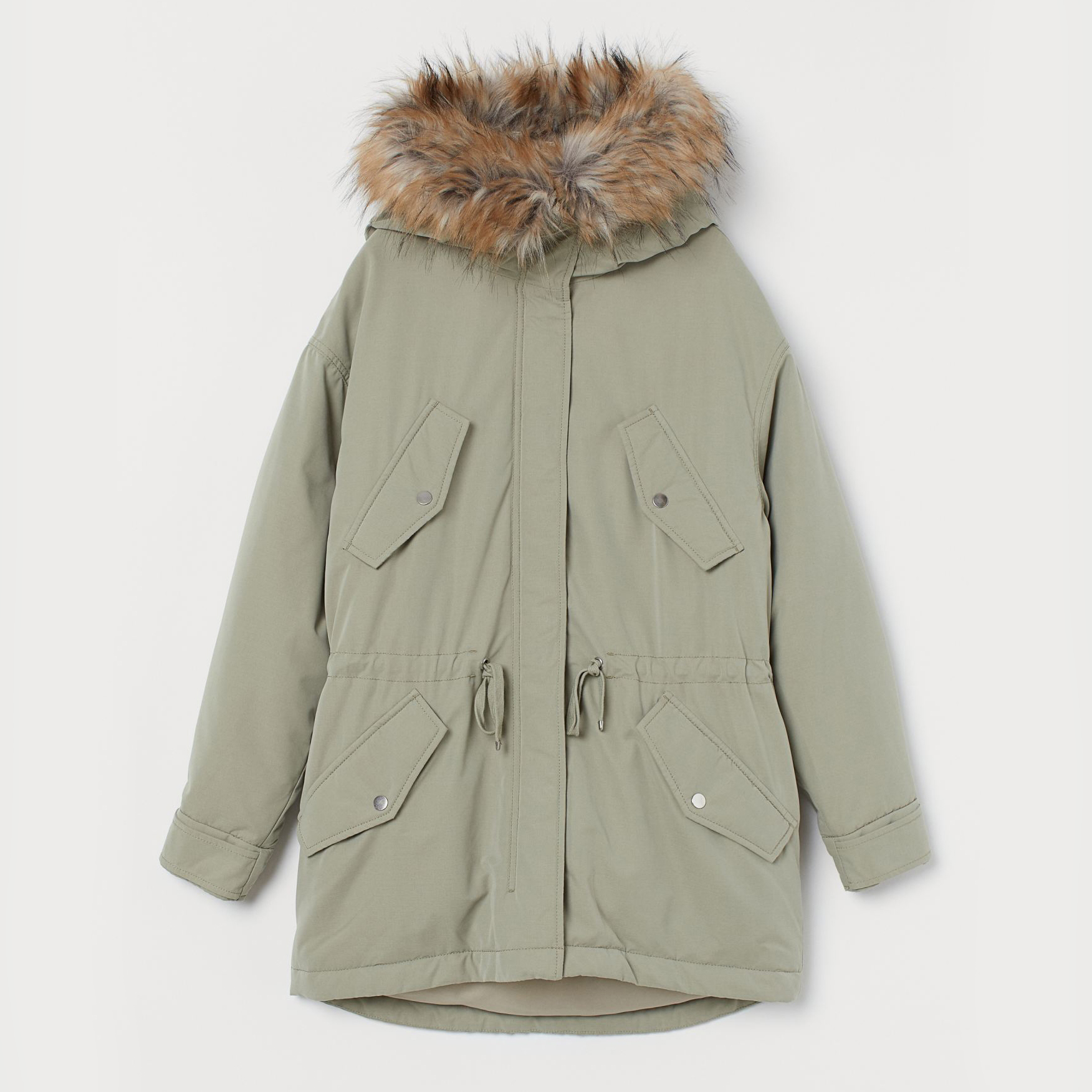 

Парка H&M 0787079001  (175/104А) Светло-зеленая с хаки, Парка H&M 0787079001 L (175/104А) Светло-зеленая с хаки