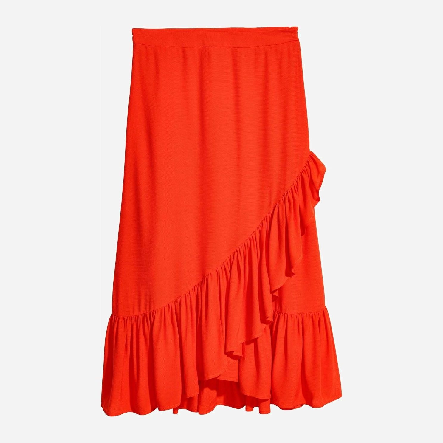 

Юбка H&M 0636385  Красная, Юбка H&M 0636385 46 Красная