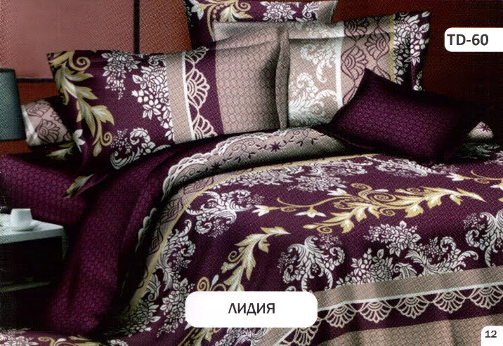 

Постельное белье комплект из Бязи "Лидия". Размер Двуспальный макси, простынь на Резинке, для Стандартной подушки (TIR_2452-722 2M/R-SP)