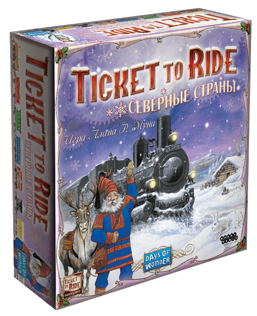 

Настольная игра Hobby World Ticket To Ride: Северные страны (58225)