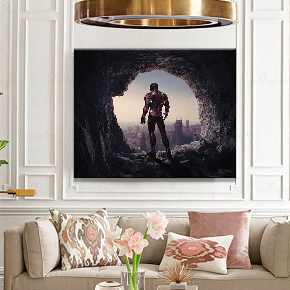 

Картина на холсте Фильмы/сериалы Iron Man 45х60 см.