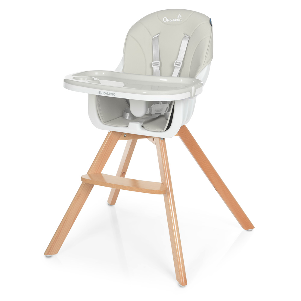 

Стульчик для кормления El Camino Organic v.2 Gray (ME 1050)