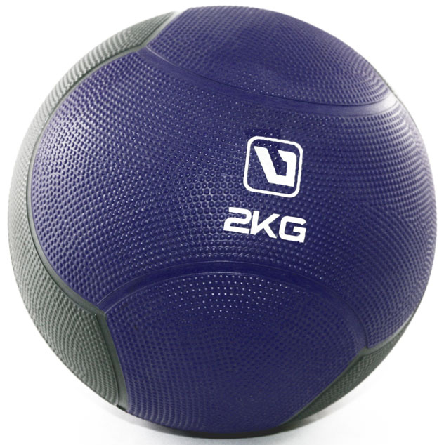 

Медбол LiveUp Medicine LS3006F-2 (21.6 см 2 кг Purple-Black)