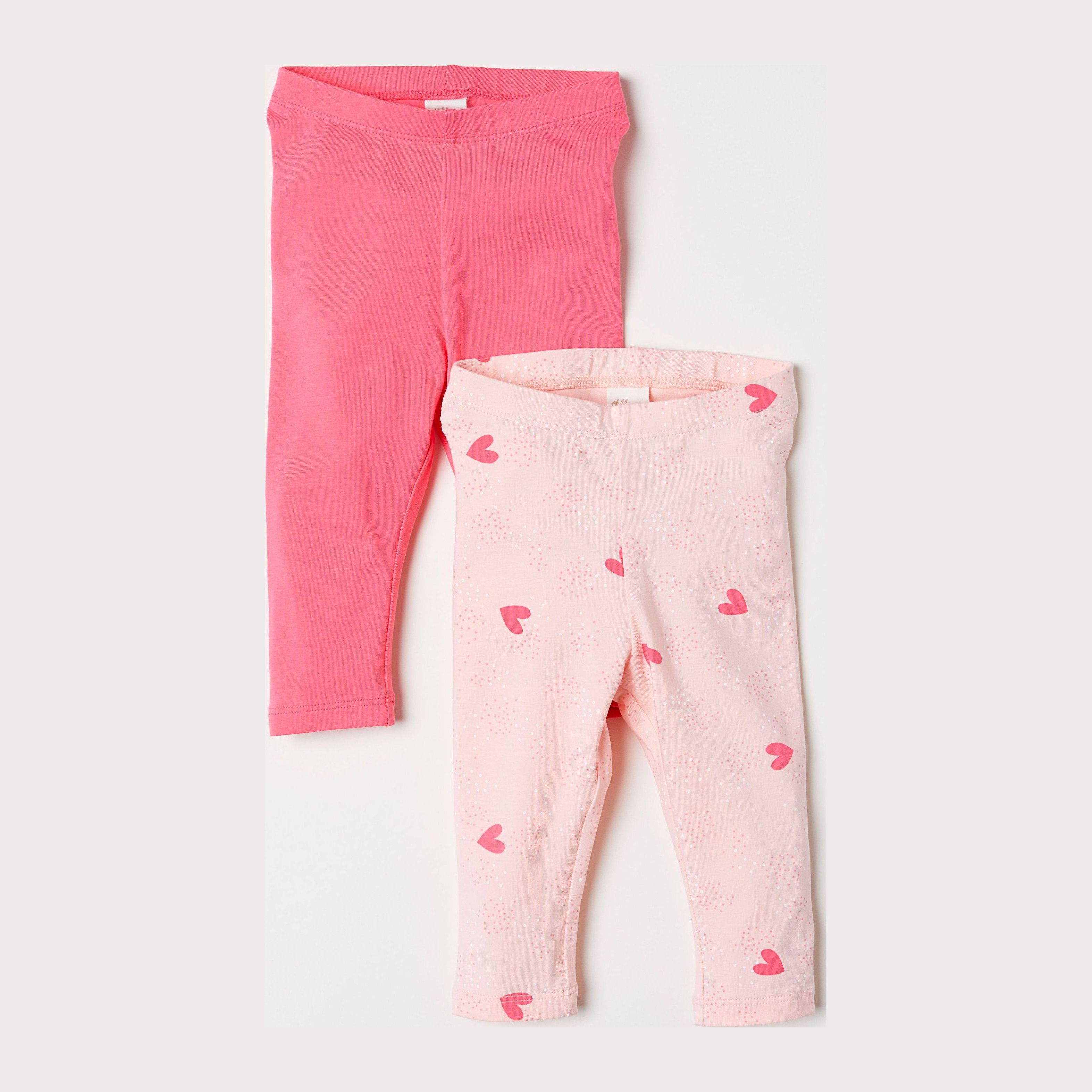 

Леггинсы H&M 6428828 74 см 2 шт Розовые