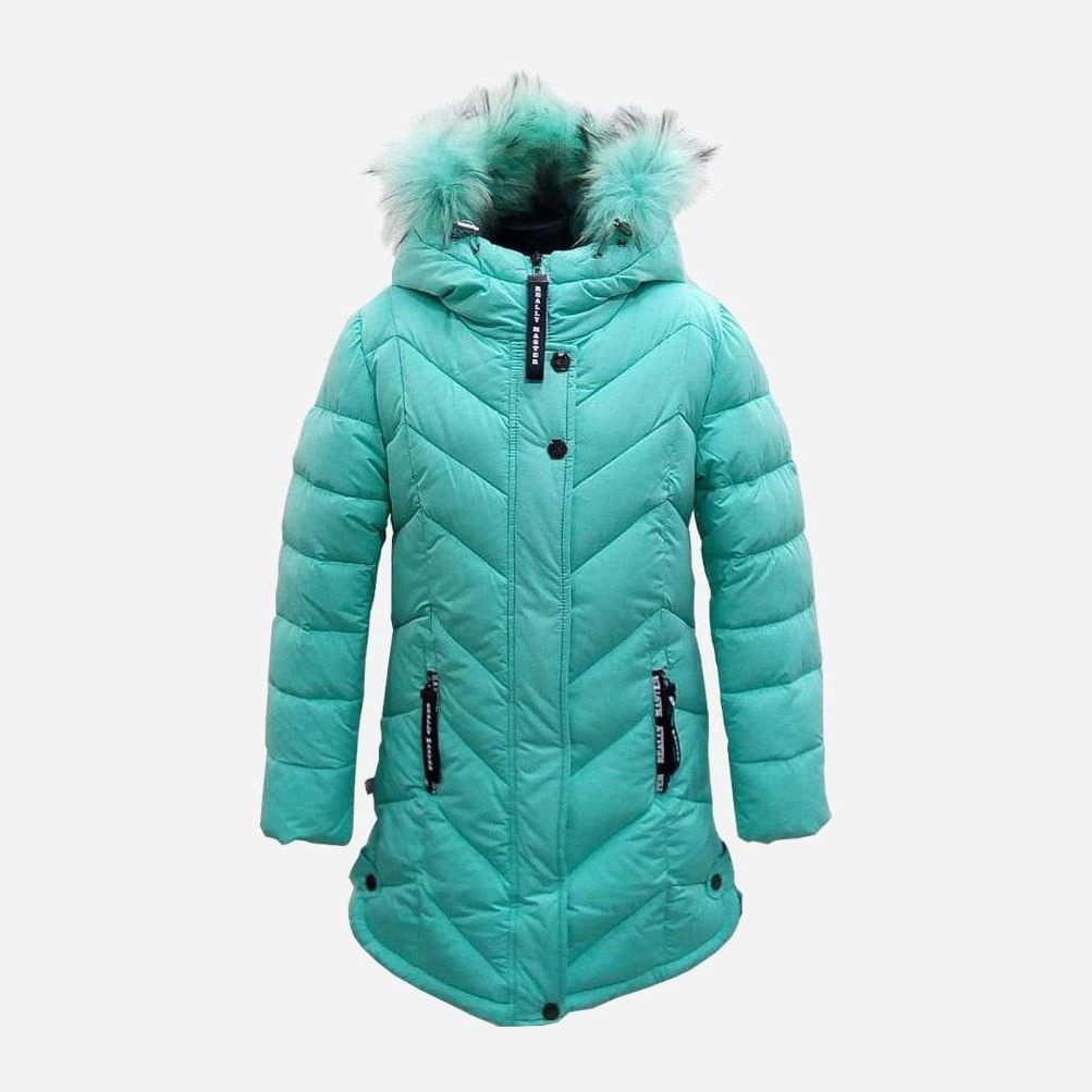 

Зимний пуховик RM В21492-293 110 см Бирюзовый