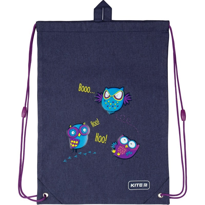 

Сумка для обуви Kite Education Owls 46x33 см синяя (K20-600M-17)