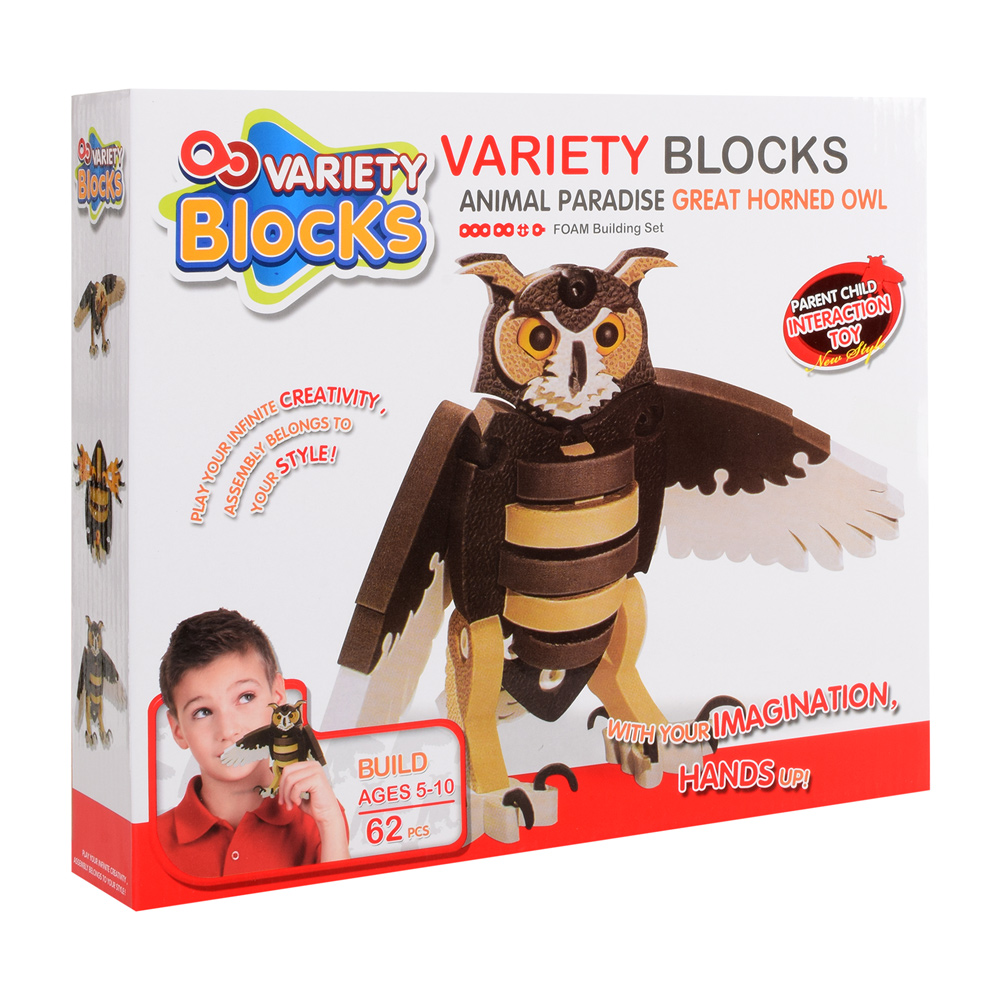 

Конструктор Сова Bambi 3141 62 детали