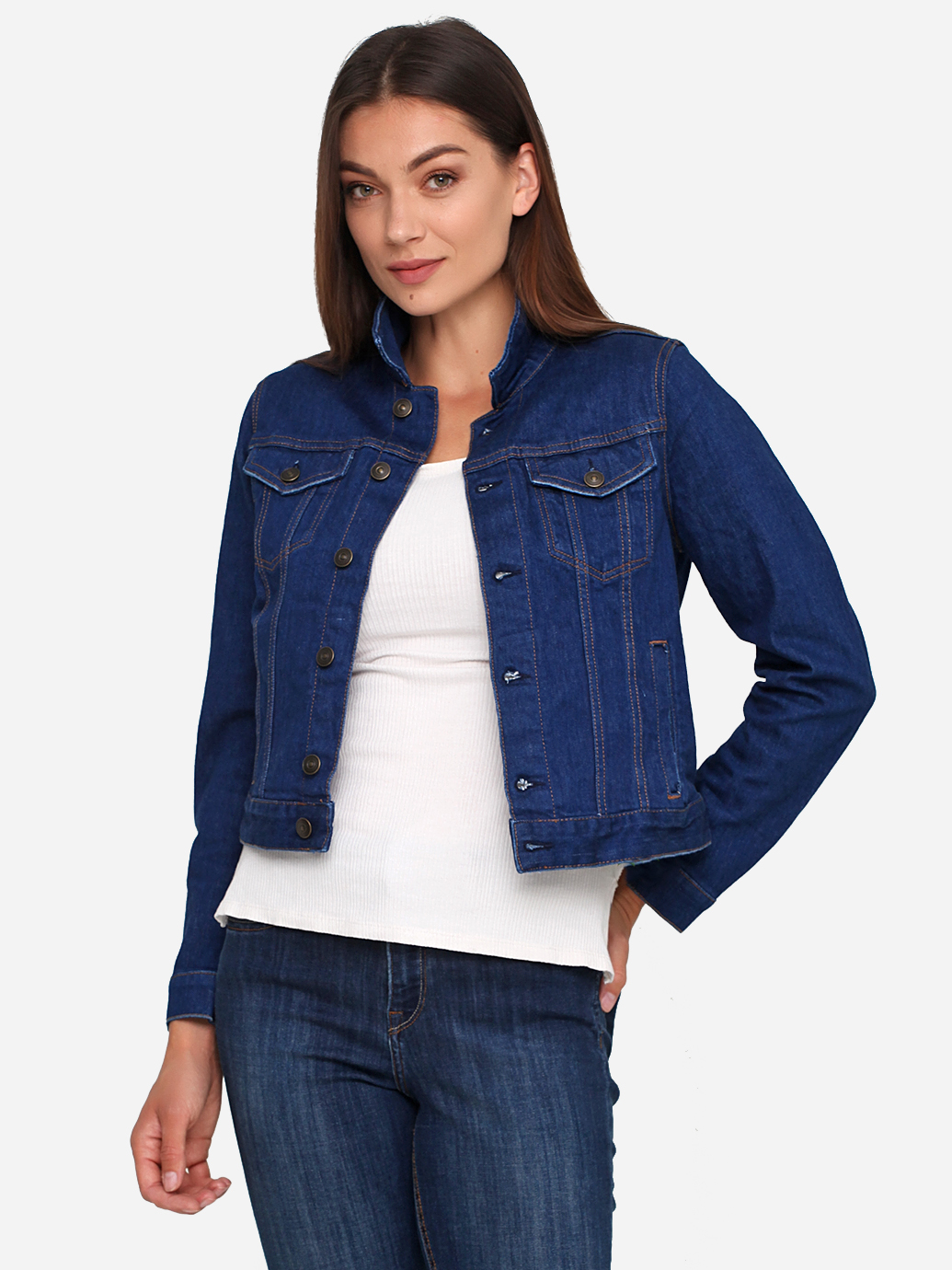 

Куртка джинсовая H&M 0432880_01  Синяя, Куртка джинсовая H&M 0432880_01 42 Синяя