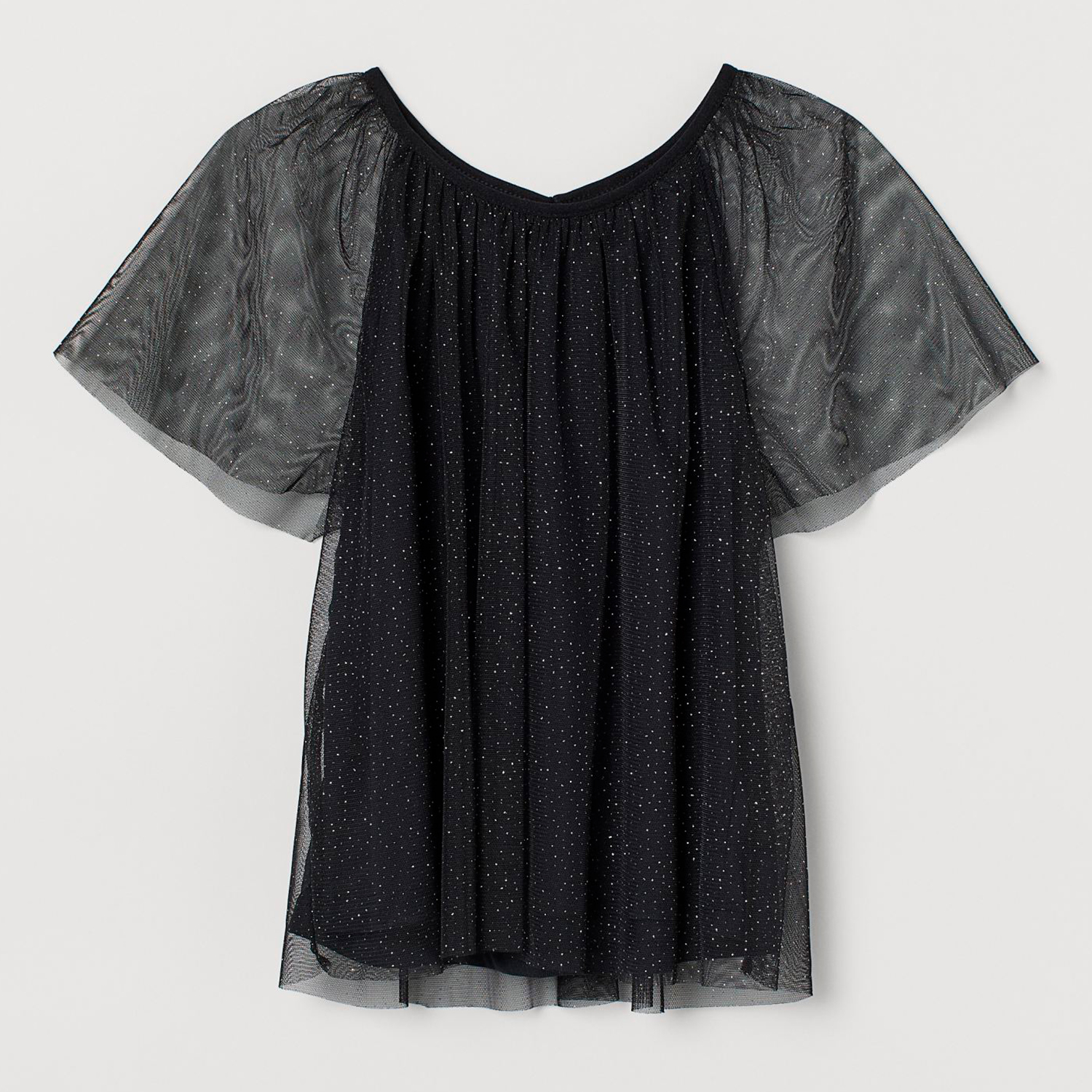 

Блуза H&M 1512-793170 146-152 см Черный блеск