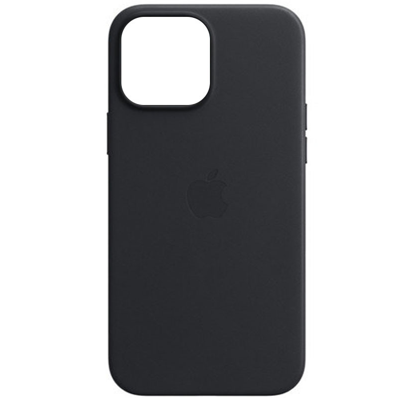 

Кожаный чехол Leather Case (AAA) для Apple iPhone 13 mini (5.4") Черный / Midnight