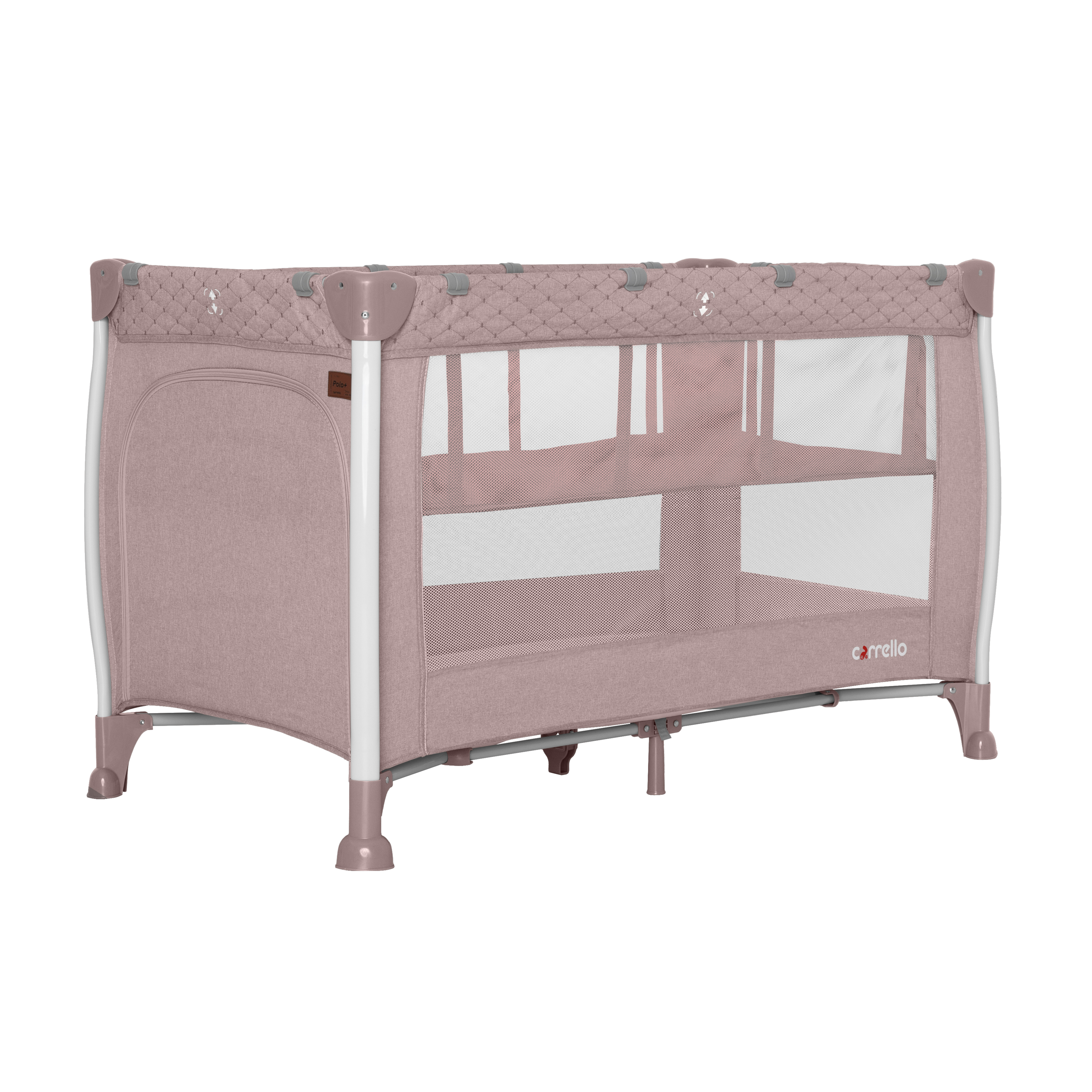 

Кровать-манеж Carrello Polo+ Flamingo Pink (CRL-11606)