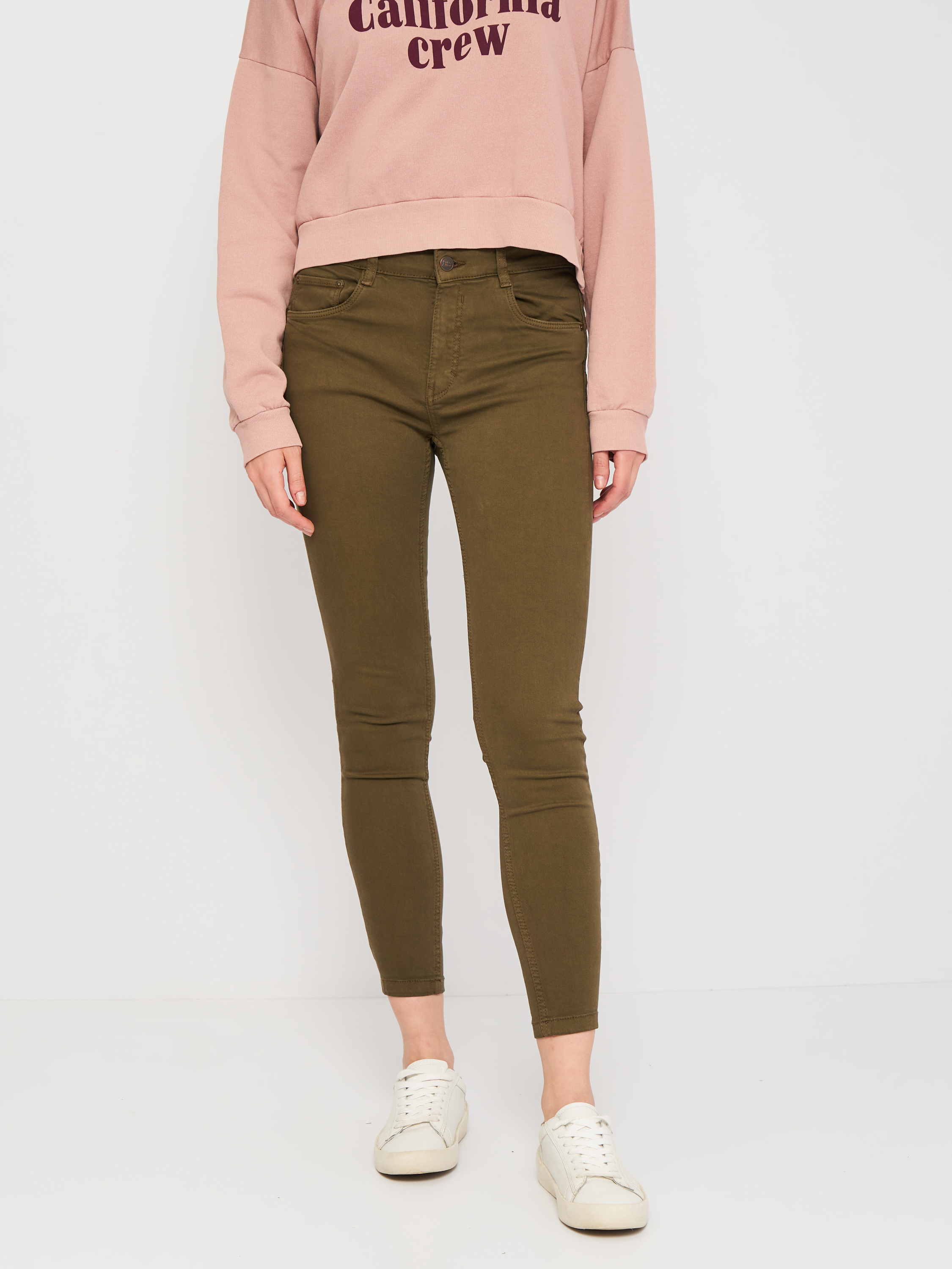 

Брюки Pull & Bear 9670/345/506  Хаки, Брюки Pull & Bear 9670/345/506 40 Хаки