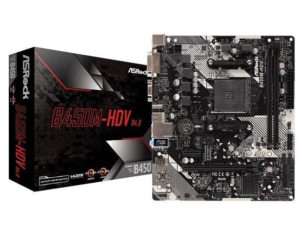 

Материнская плата ASRock B450M-HDV R4.0 Socket AM4 (B450M-HDV R4.0) Over-Stock