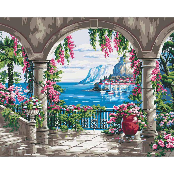 

Картина по номерам Райское место, 40x50 см., Идейка КНО2235