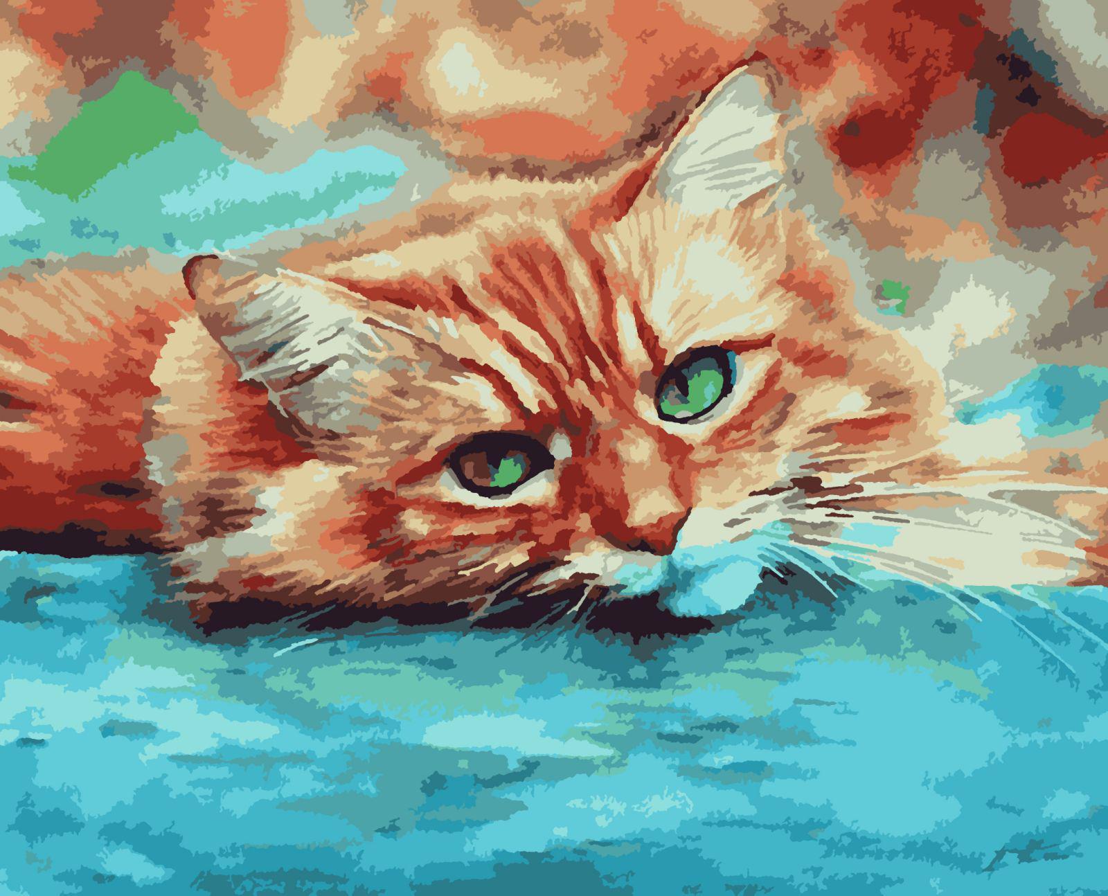 

Картина рисование по номерам Рижик PNX6310 Artissimo 50х60см розпис за номерами набір, фарби, пензлі, полотно