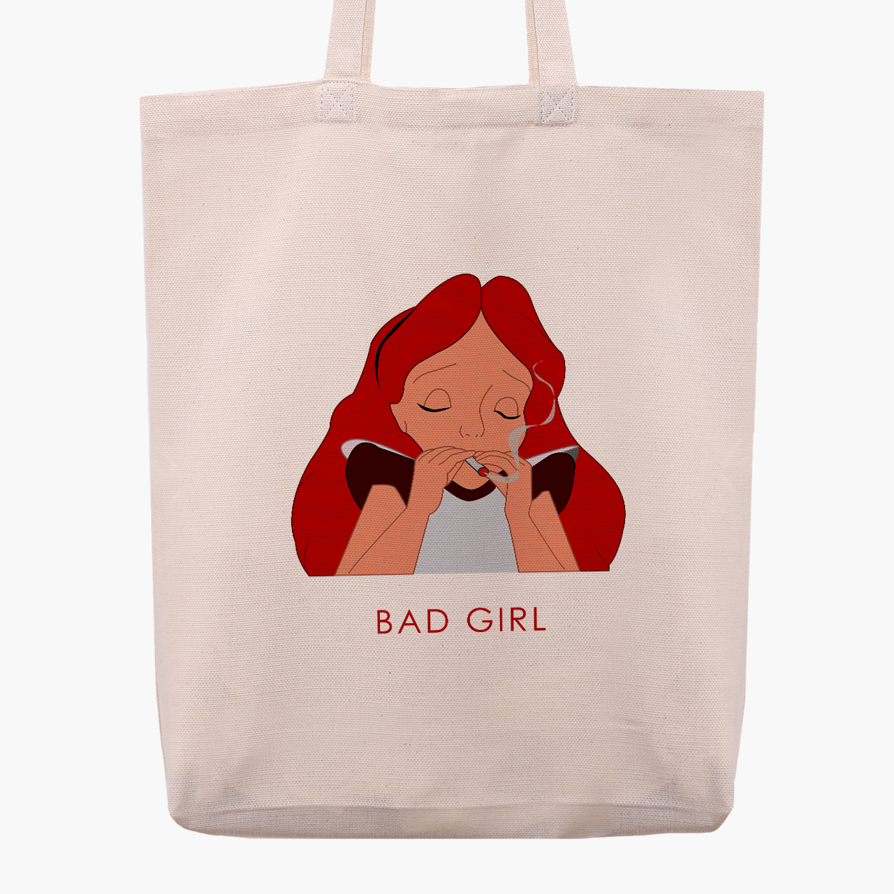 

Эко сумка шоппер Disney Alice bad girl (9227-1441) 41x35x8.5 см Бежевый