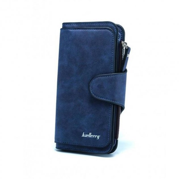 

Кошелек женский Baellerry N2345 19x10см тёмно-синий
