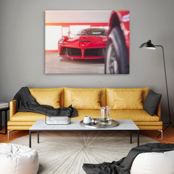 

Картина на холсте Автомобили Ferrari 90х120 см.