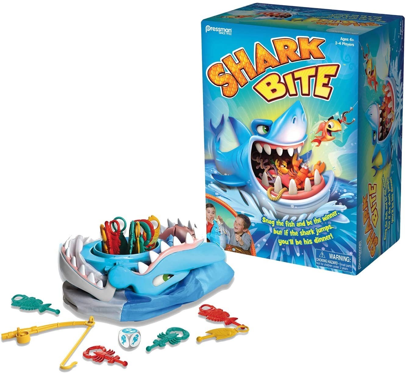 

Настольная игра Рыбалка Pressman Shark Bite Укус акули (181503)
