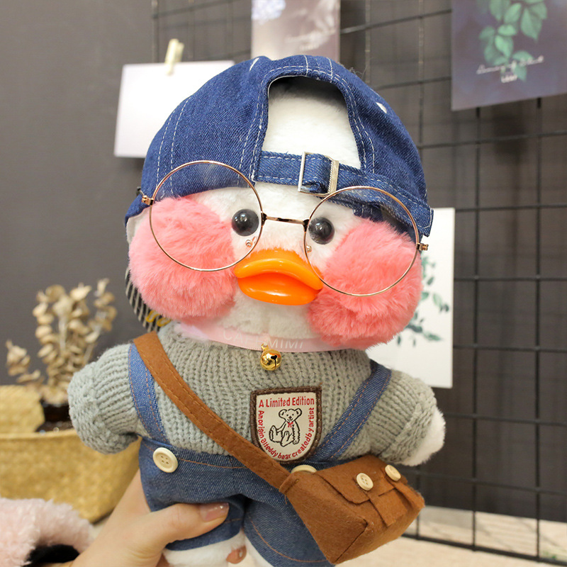 

Мягкая игрушка Утка Лалафанфан Lalafanfan Duck Cafe Mimi Boy