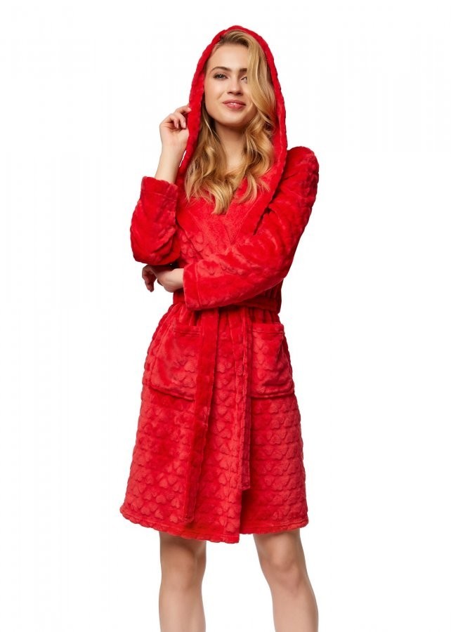 

Халат женский Esotiq Nanny  красный 190122, Халат женский Esotiq Nanny L красный 190122