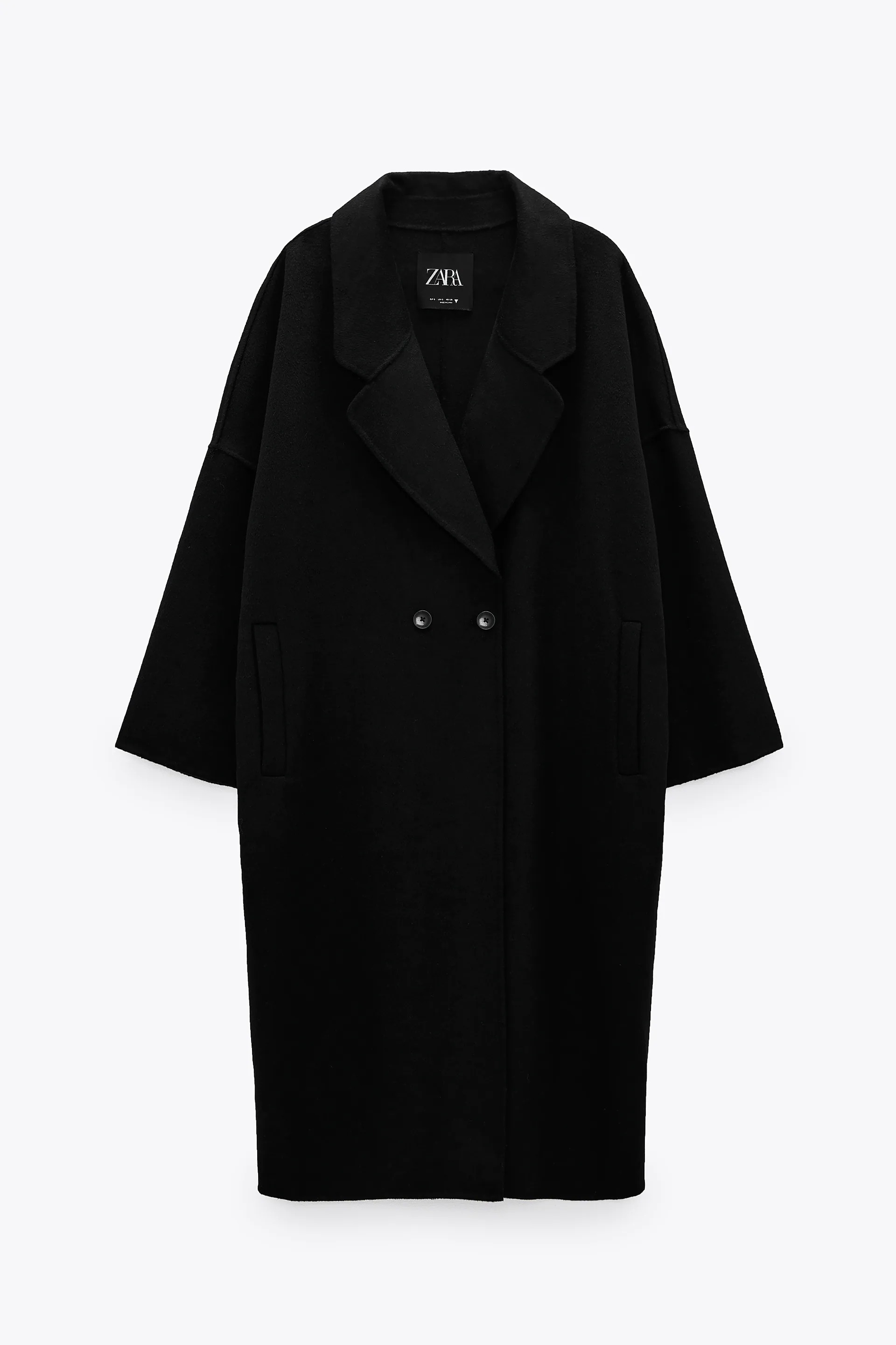 

Пальто Zara  черный 5507705800, Пальто Zara S черный 5507705800