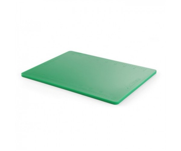 

Доска разделочная Hendi Perfect Cut 500x380x(H)12 мм - зеленая