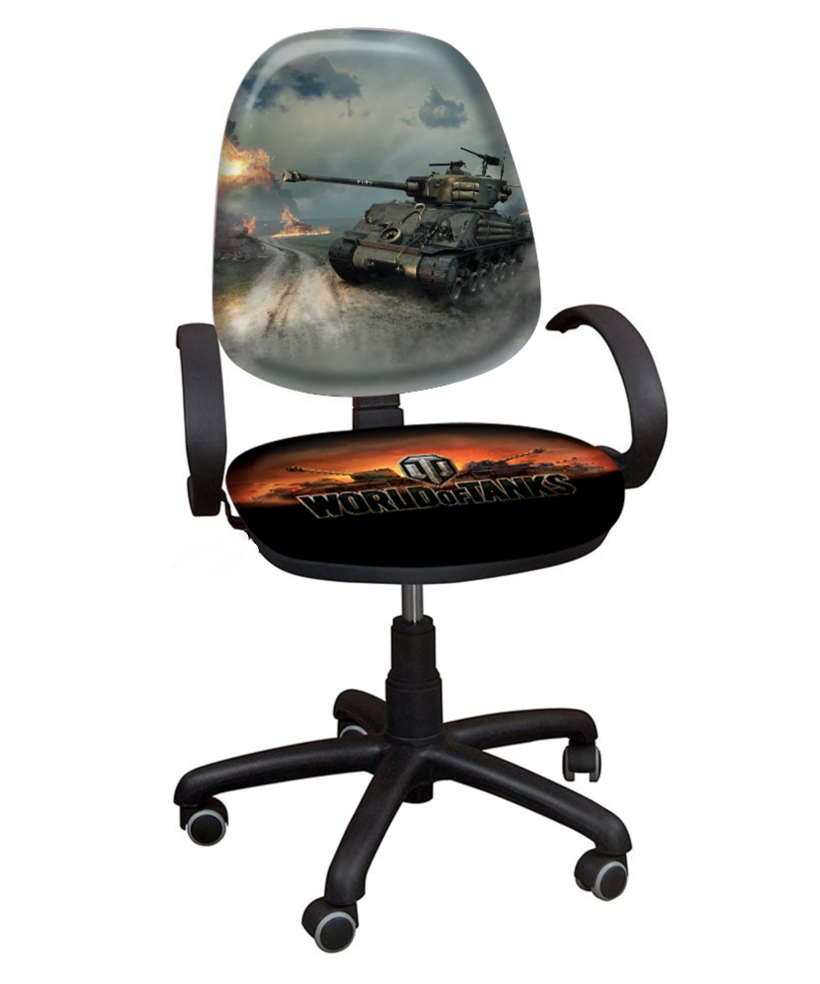 

Кресло для школьника Практик Ergo New "World of Tanks"