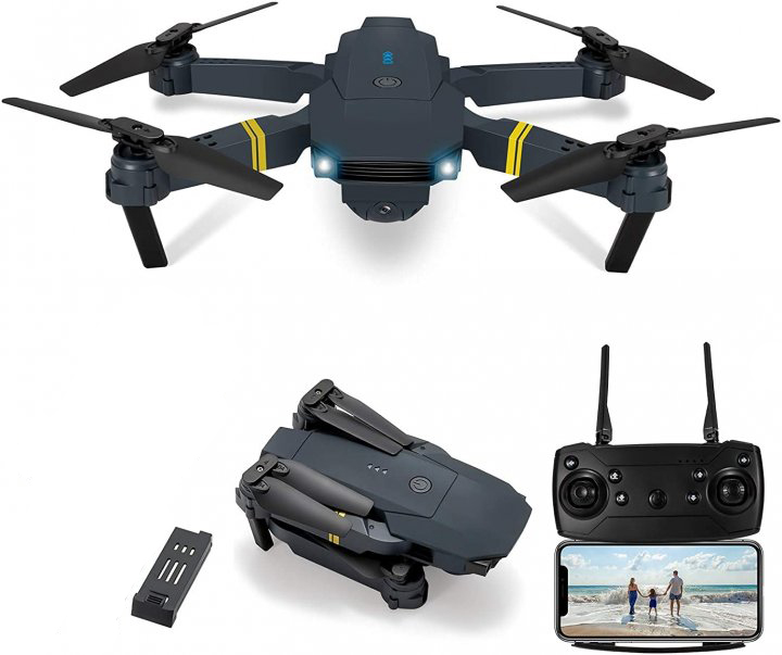 

Квадрокоптер Дрон Drone 998/E58 с Wi-Fi камерой Складной Корпус